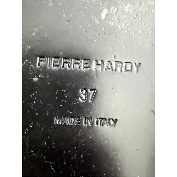 PIERRE HARDY Kaliste Sandals Green Blue EU 37 - Picture 5 of 9